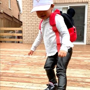 White long sleeve sweater with hoodie brand Polo by Ralph Lauren .